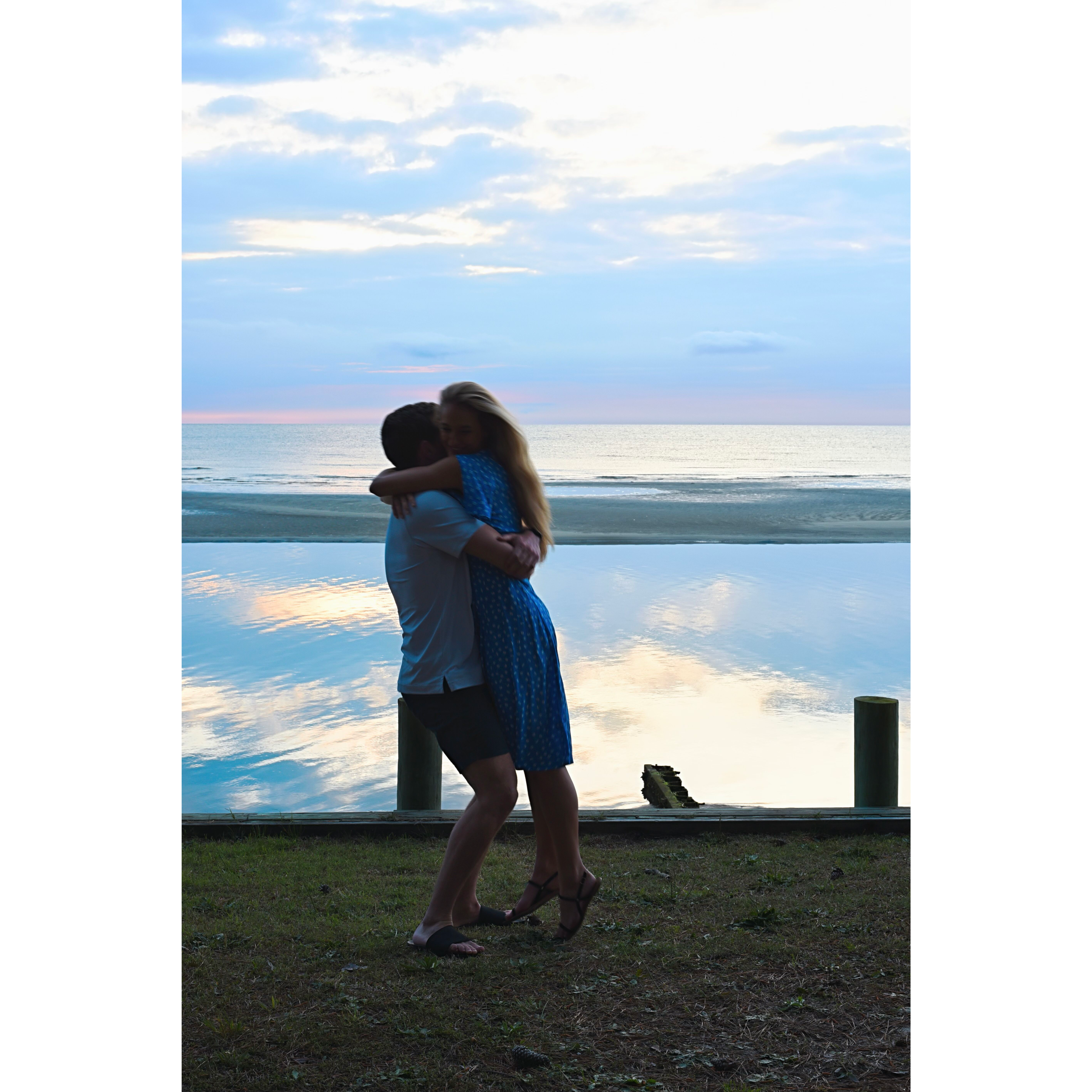 Another great weekend spent at the Klineberg beach house.