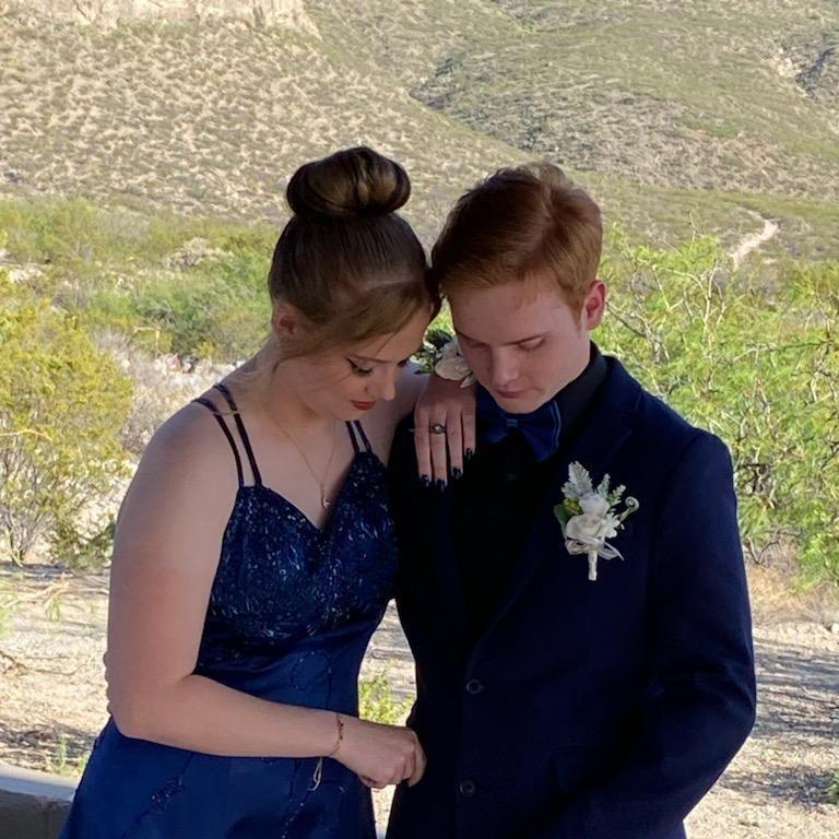 At prom