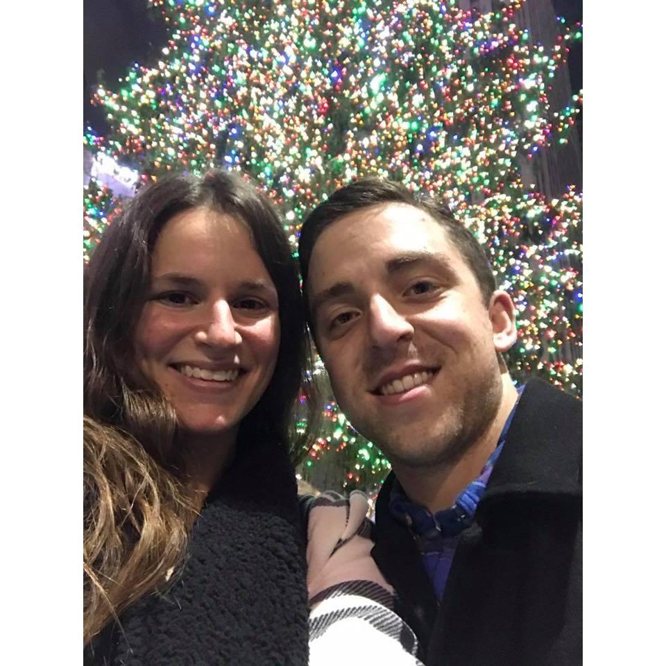 Continuing our annual tradition of visiting the tree.