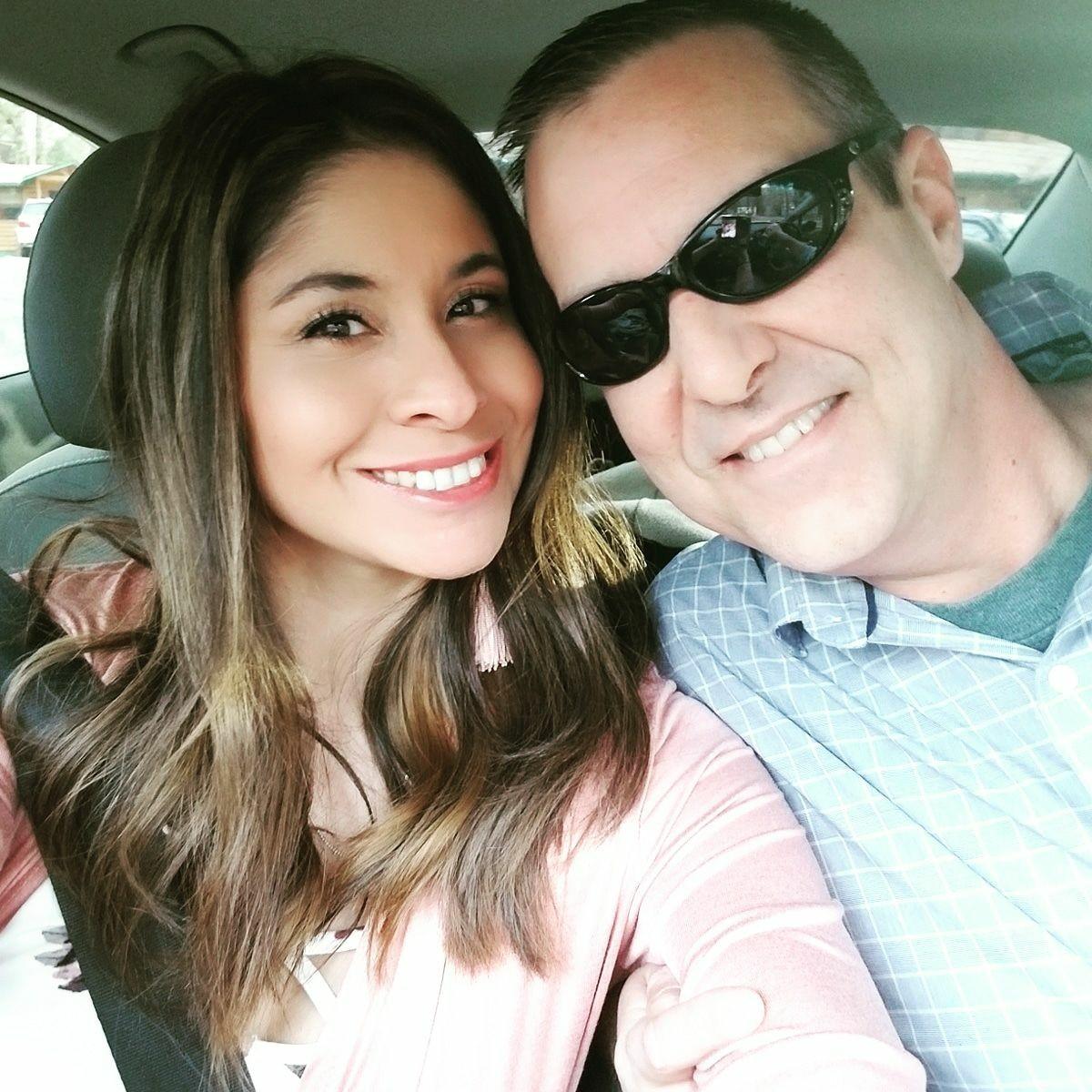Celebrating our engagement in New Mexico.