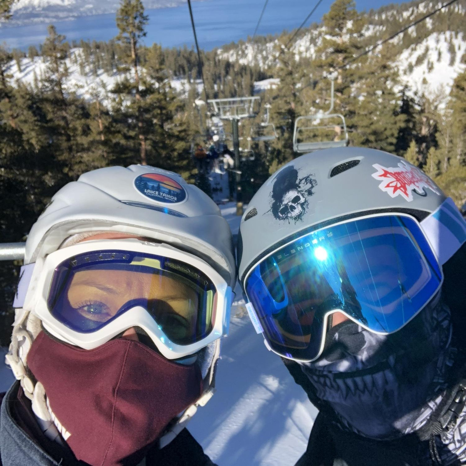 COVID ski trip