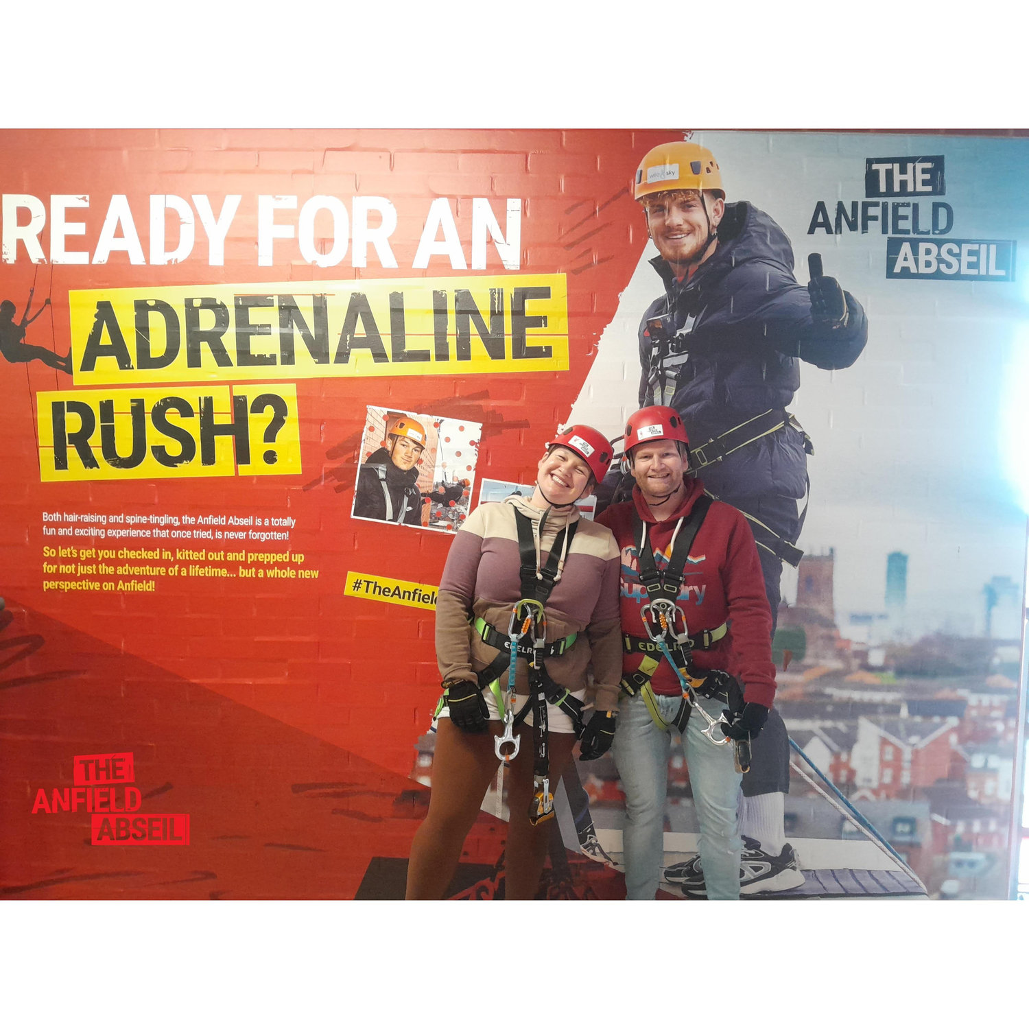 Abseiling in Liverpool