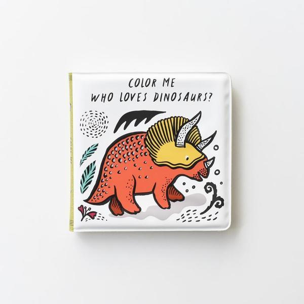 Wee Gallery Baby Bath Book - Dinosaurs