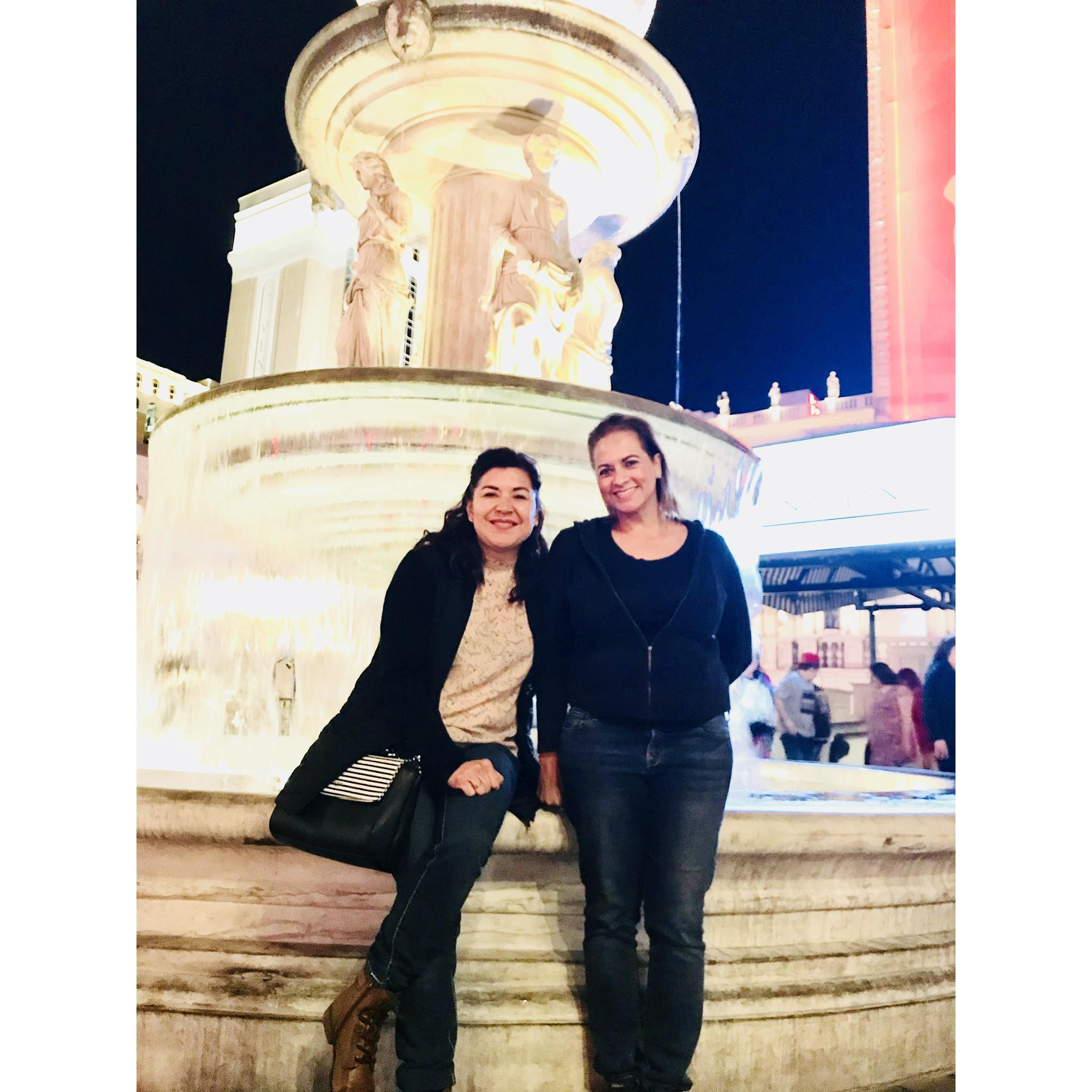 My friend Maria and Me in Las Vegas