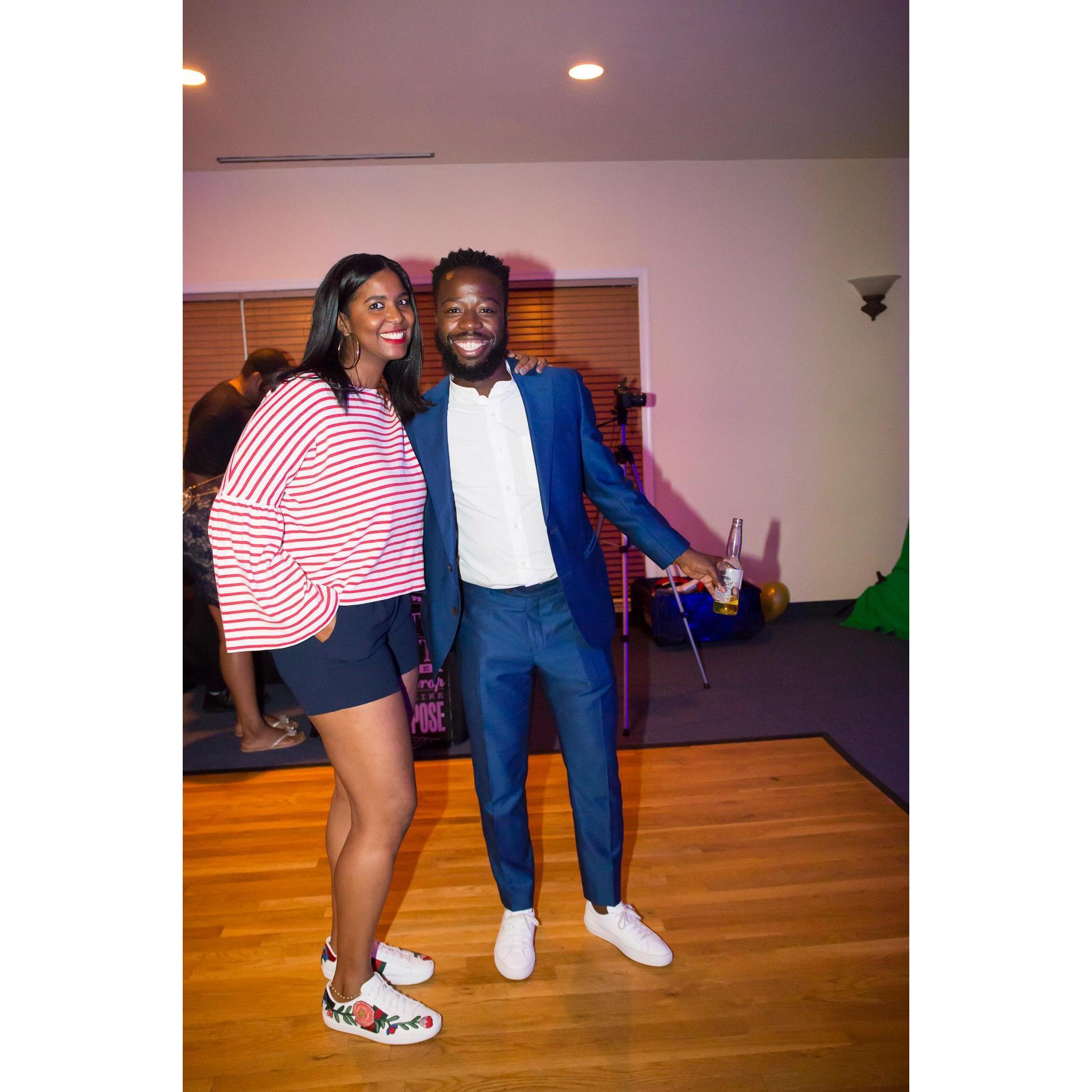 Attending a friends birthday September 2017
