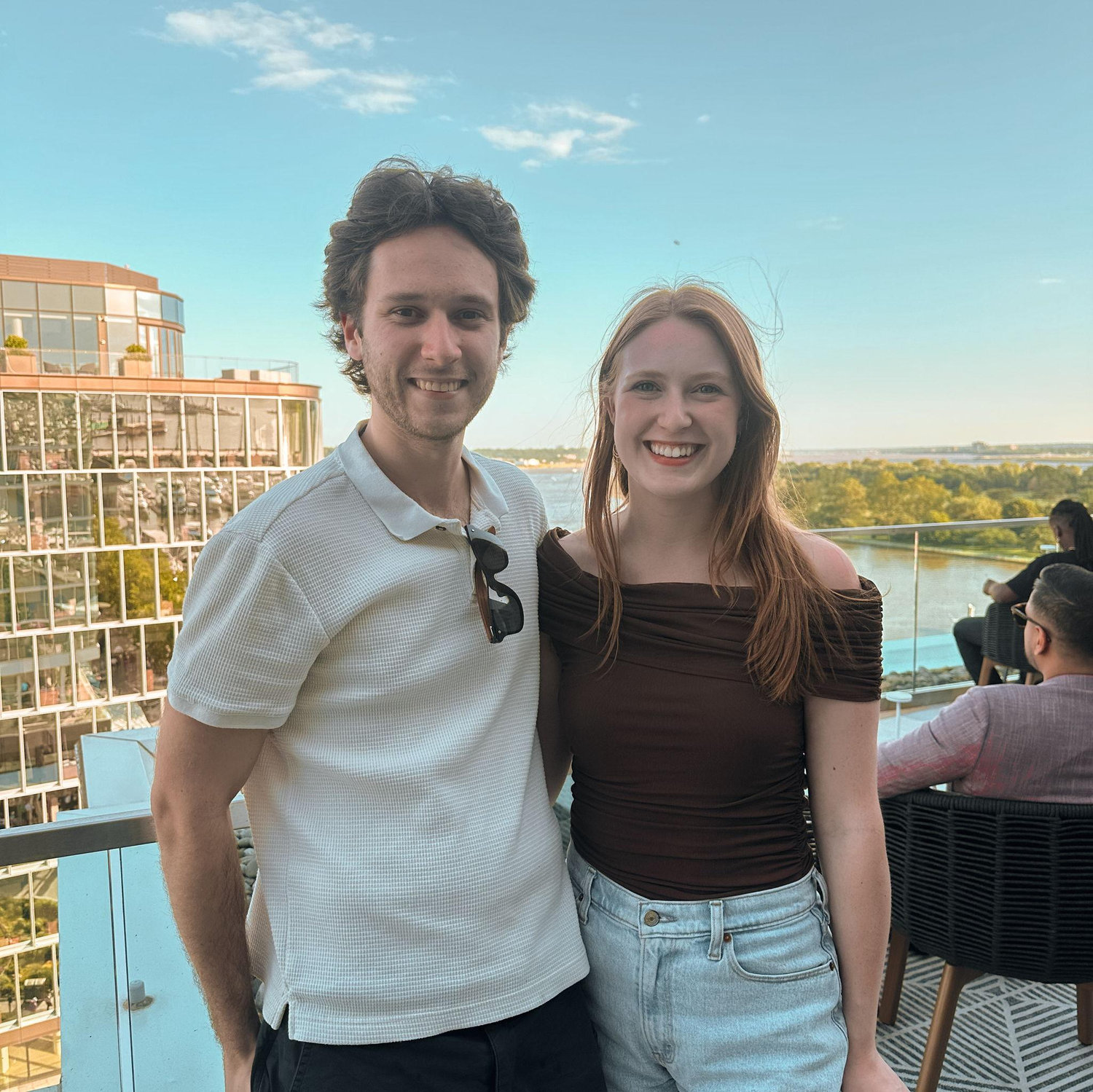 Rooftop bar in Washington, DC