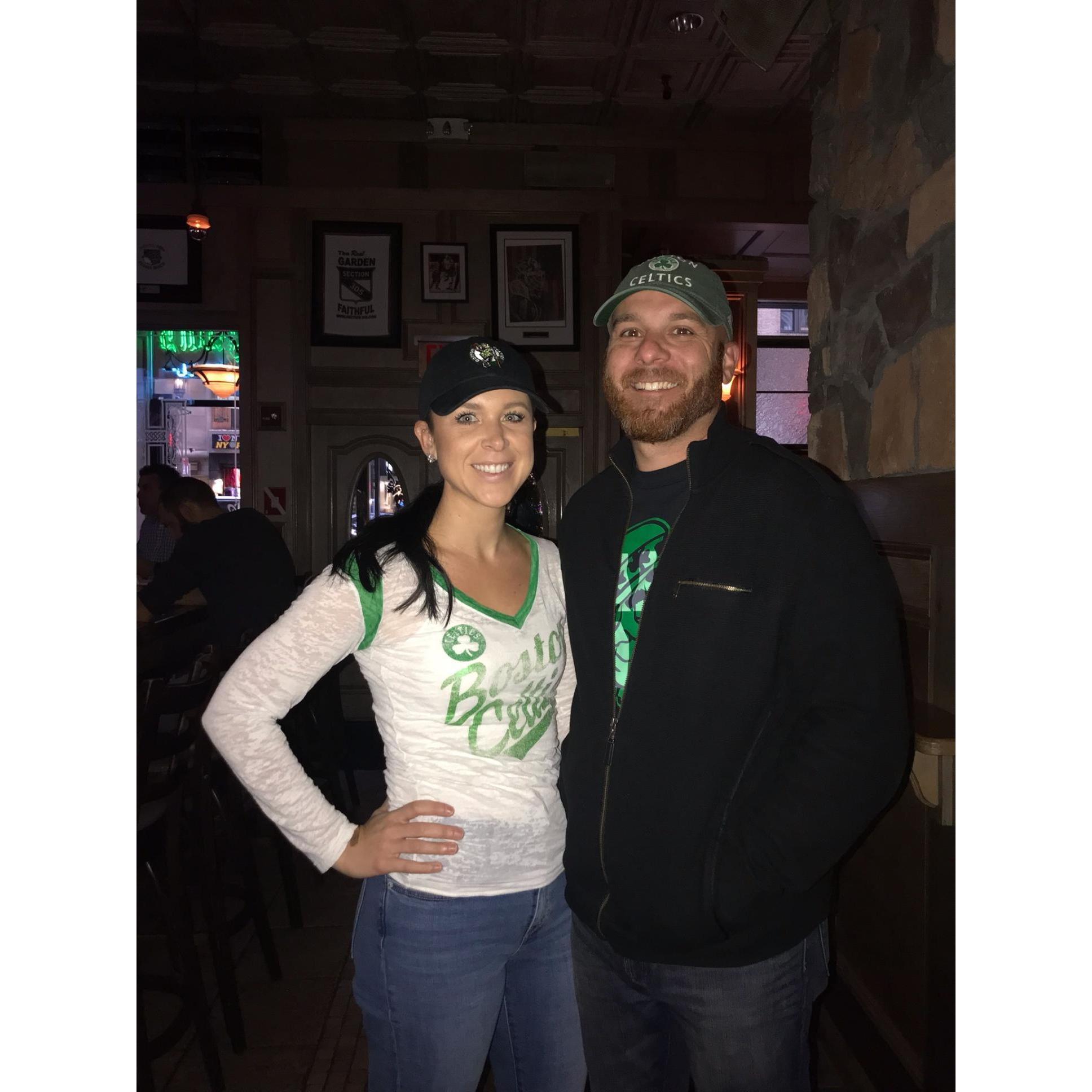 Celtics Game in NYC