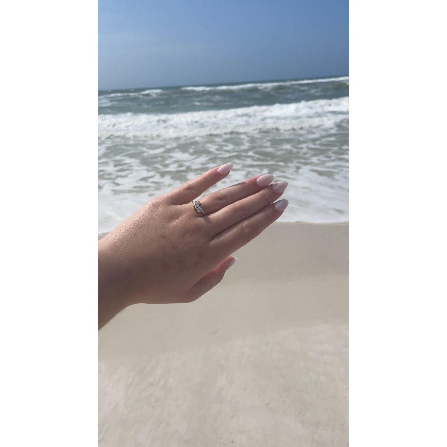The ring! This ring was Lucy's mom's ring. April 29, 2024