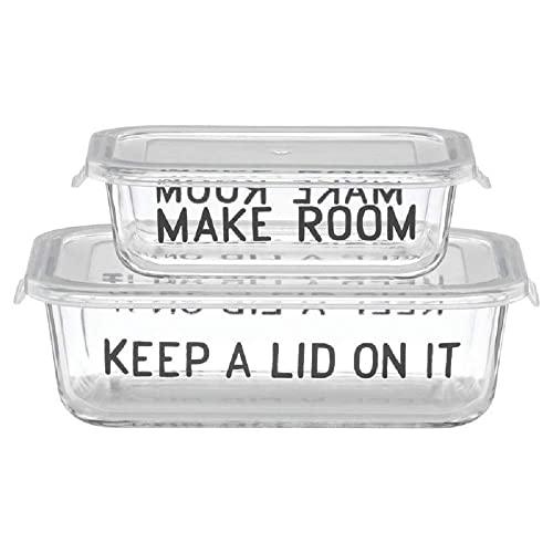 KATE SPADE Good Taste 4Pc Rectangular Food Storage Set, 2.65 LB, Multi