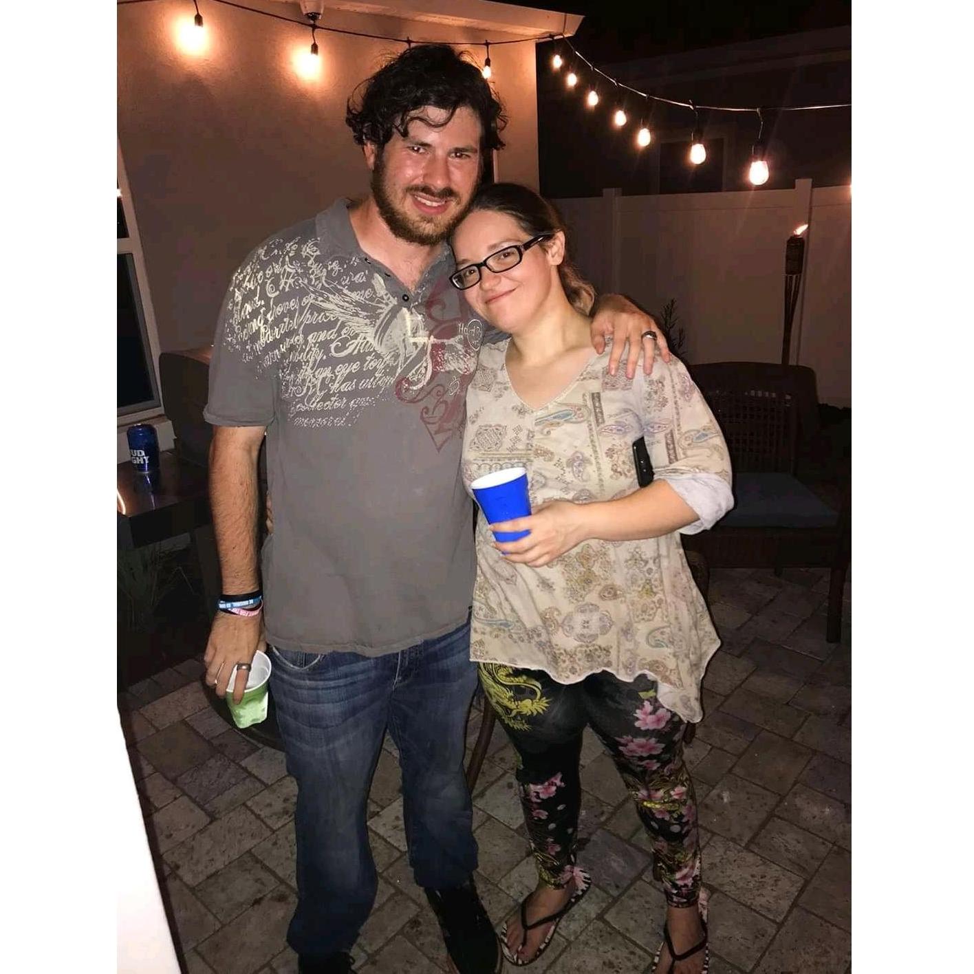 Friend's house party