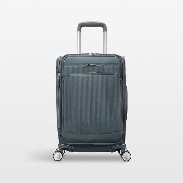 Samsonite Silhouette 18 Softside Carry-On in Slate Blue