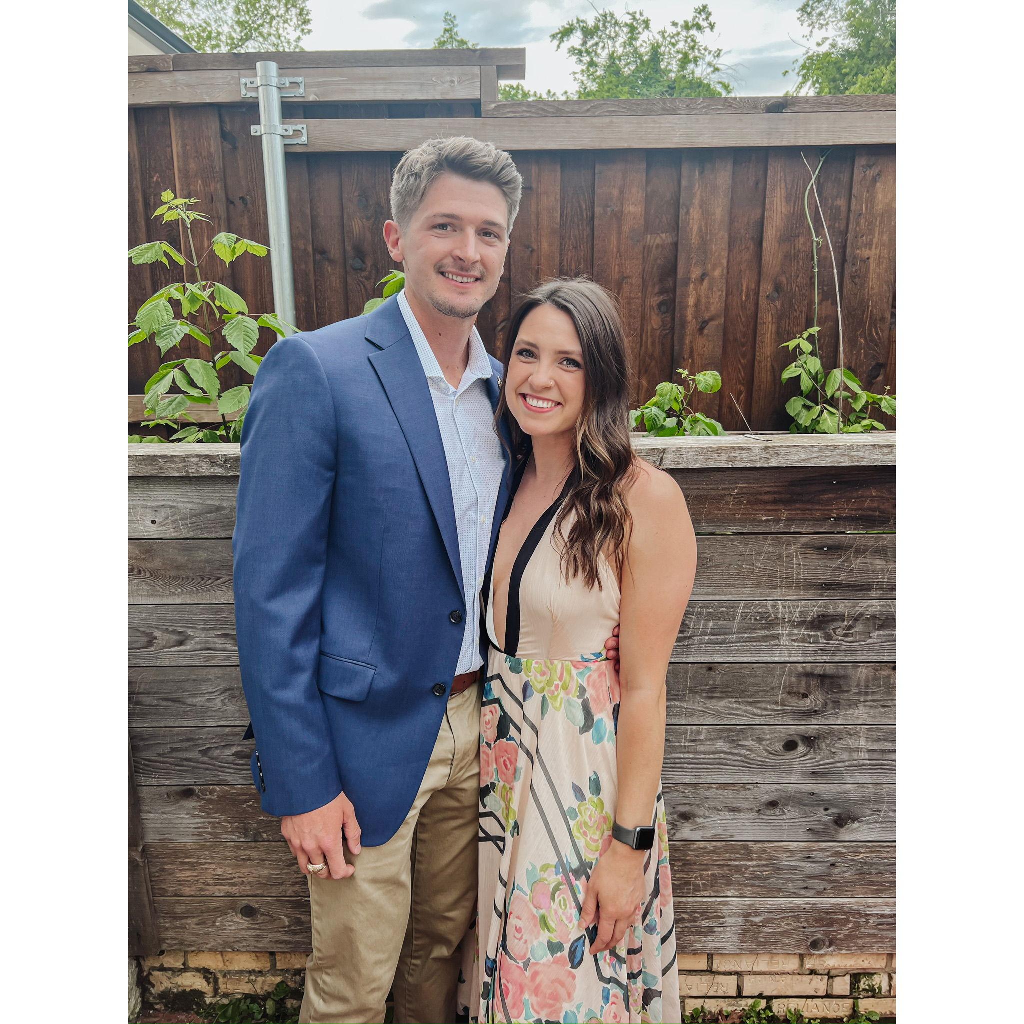 We have such a fun group of friends, we started doing fancy dinner parties and they have been the best time!