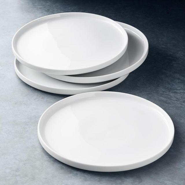 Open Kitchen by Williams Sonoma Edge Dinner Plate, Set of 4, Porcelain