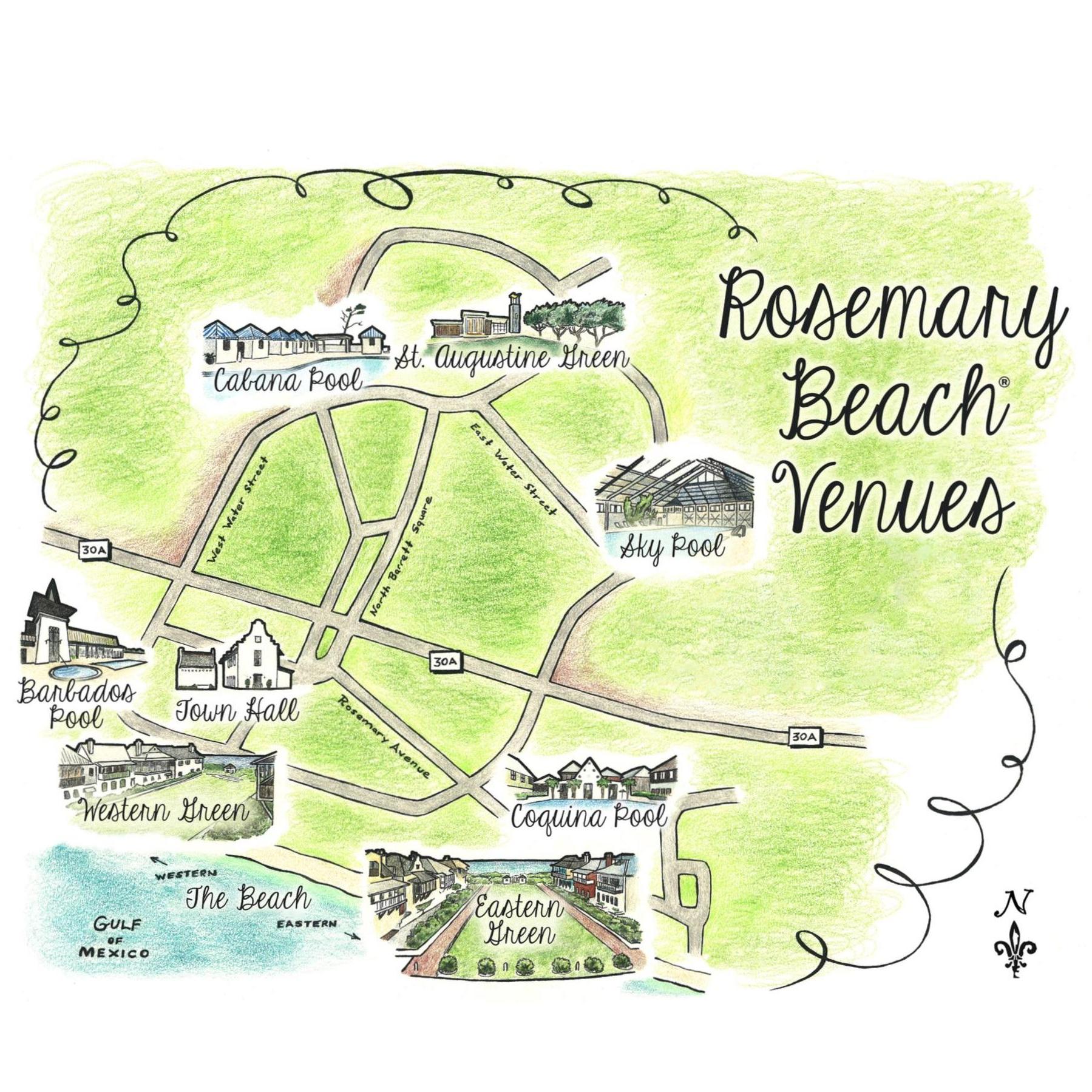 Map to St. Augustine Green