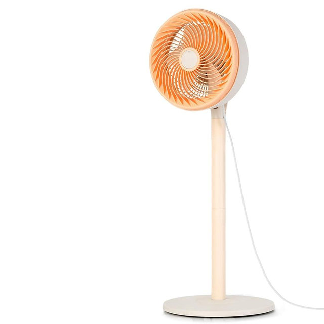 BEESTAR Stand Fan for Bedroom,Oscillating Pedestal Fan with 3-Speed, Adjustable Height,Standing Floor Fan for Living Room, Bedroom, Kitchen, and Home Office