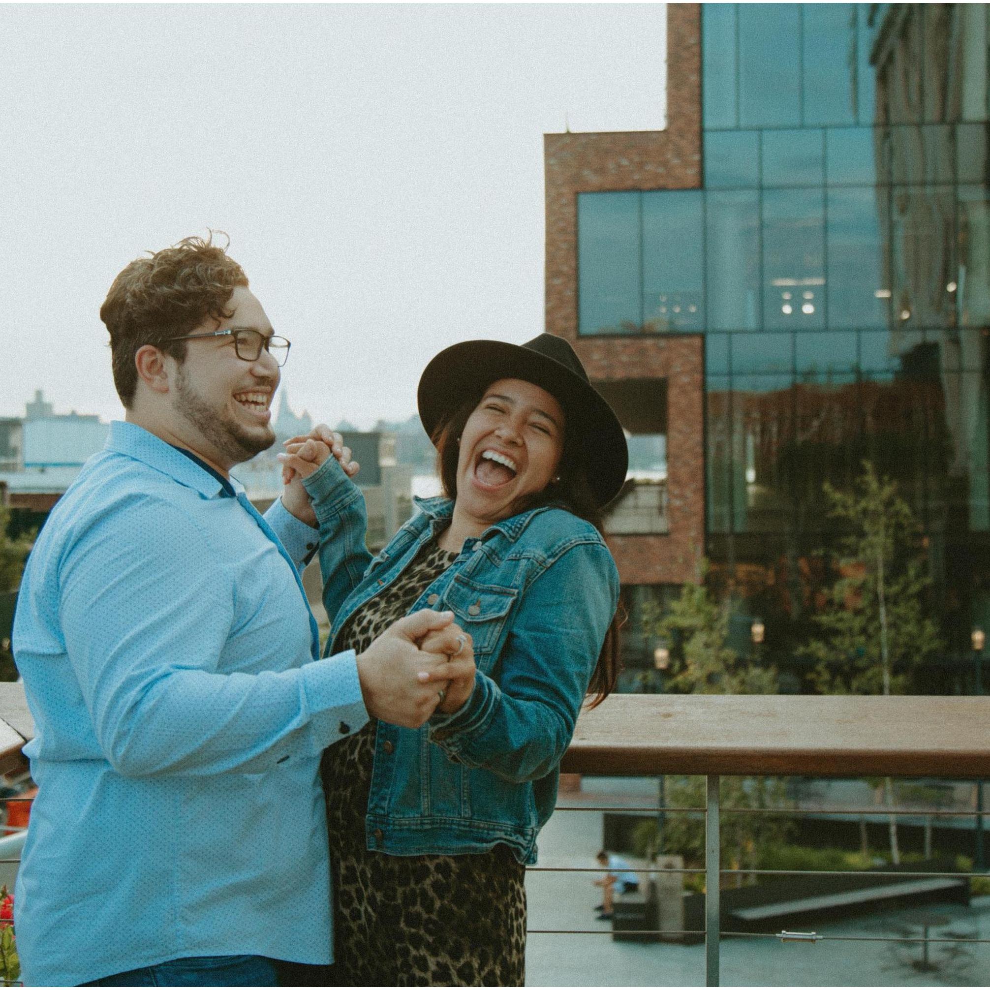 Can't wait for a lifetime of laughter.