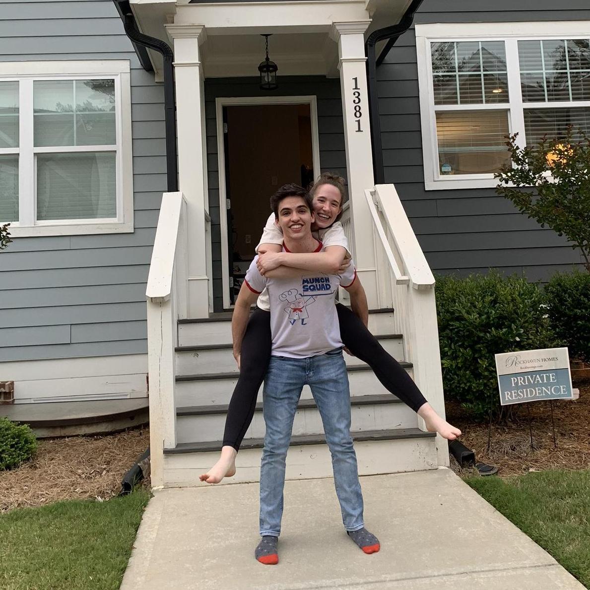 Right after graduating college we moved to Atlanta together!