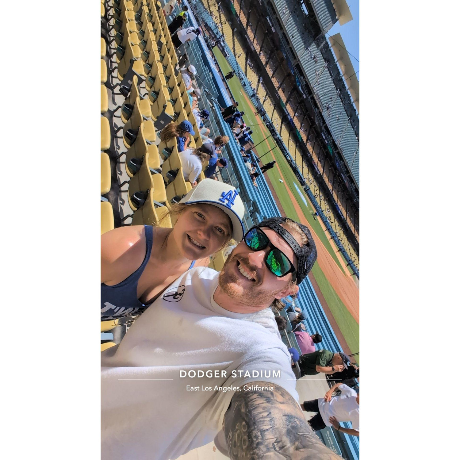 First Home Dodger's Game