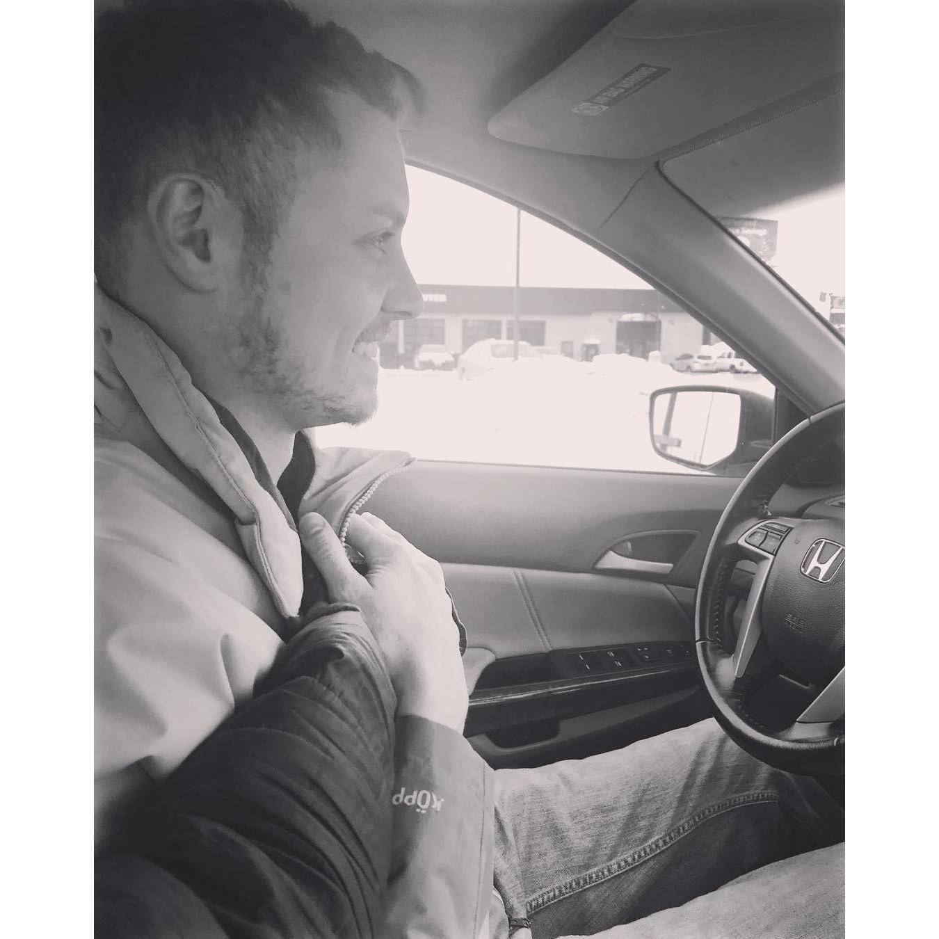 MN Winter's can be cold... So happy to have a personal hand warmer ;)