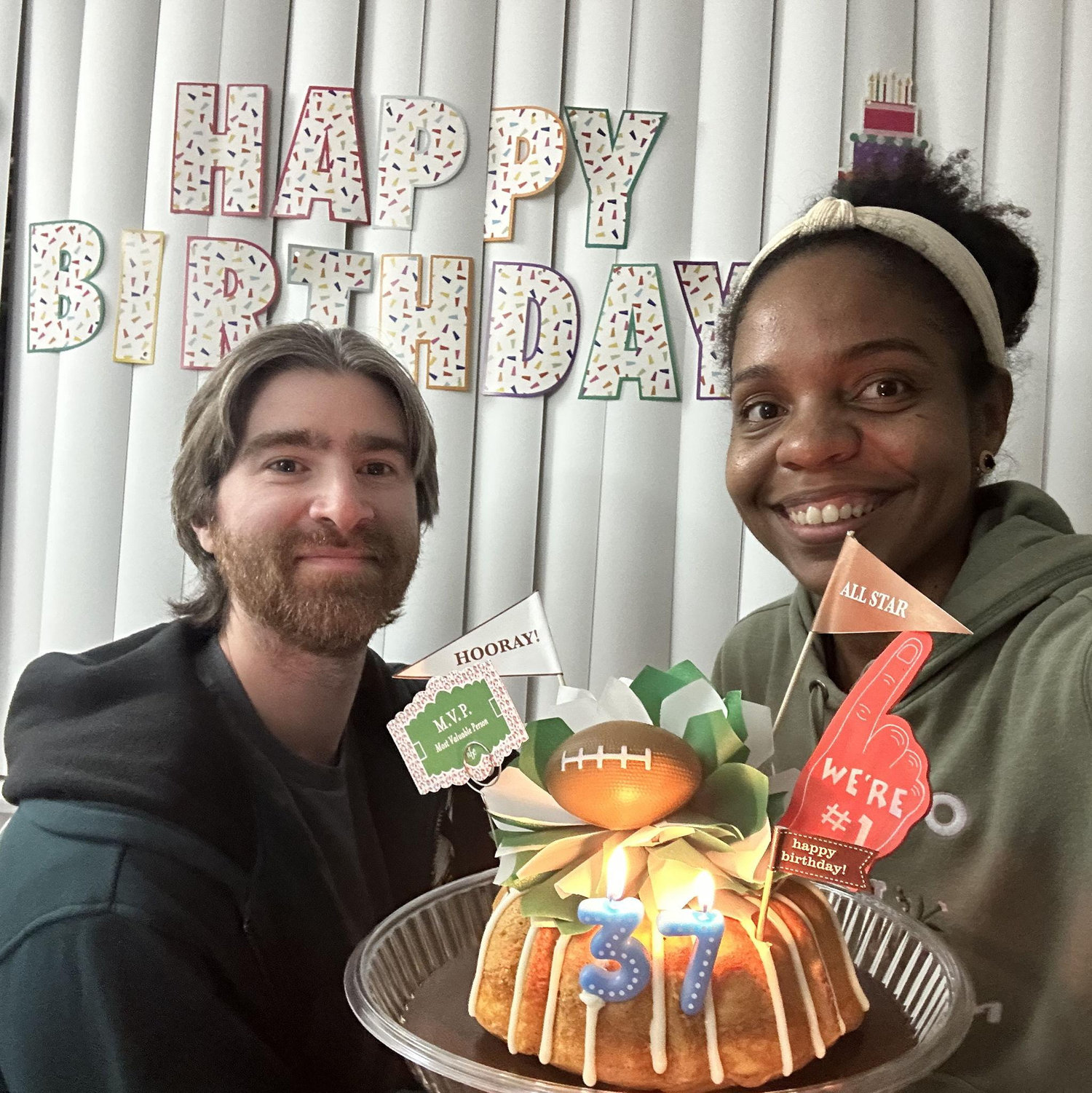 Celebrating Tony's 37th birthday!