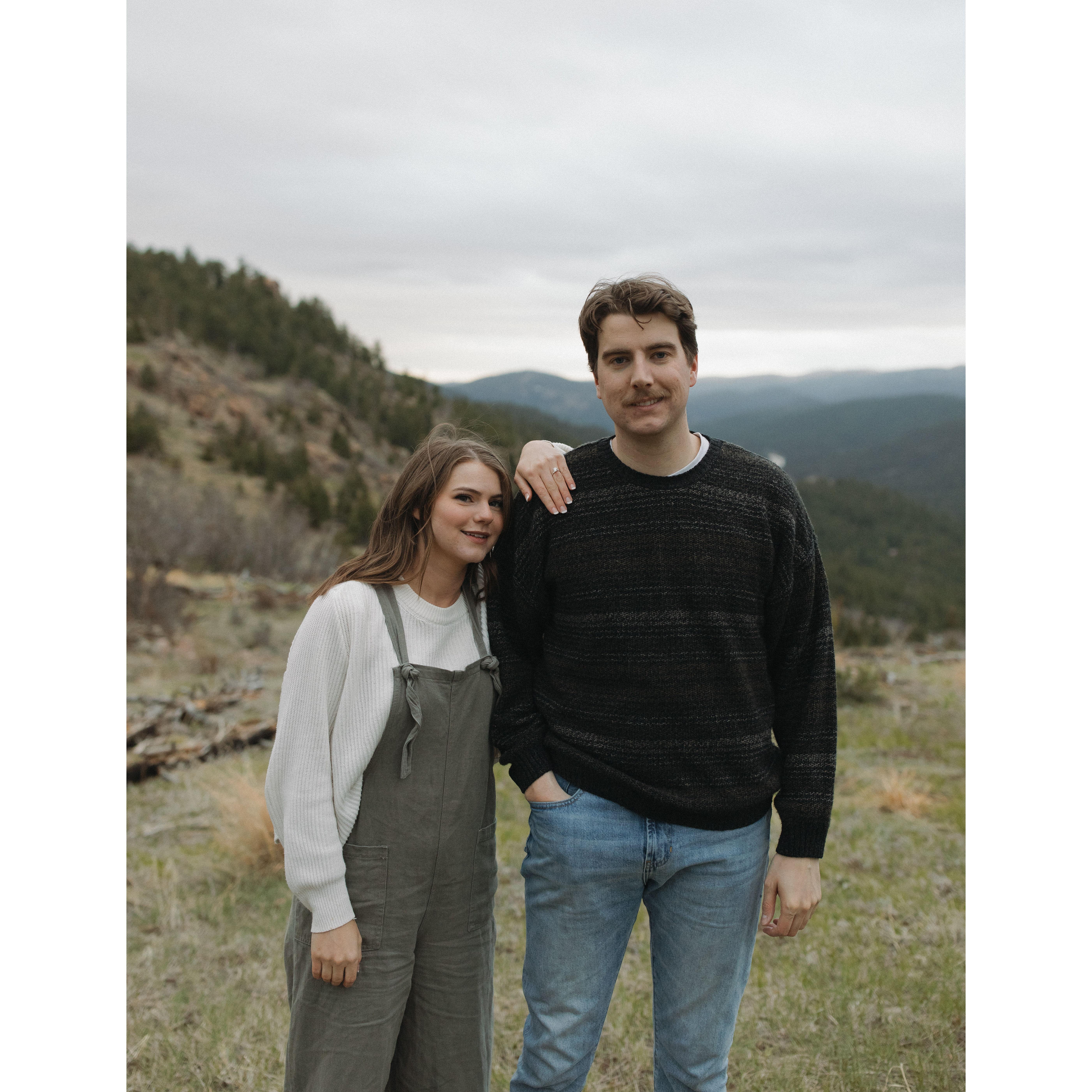 thank you to our friend Jordan (@jordananne.photo) for taking our engagement photos!
