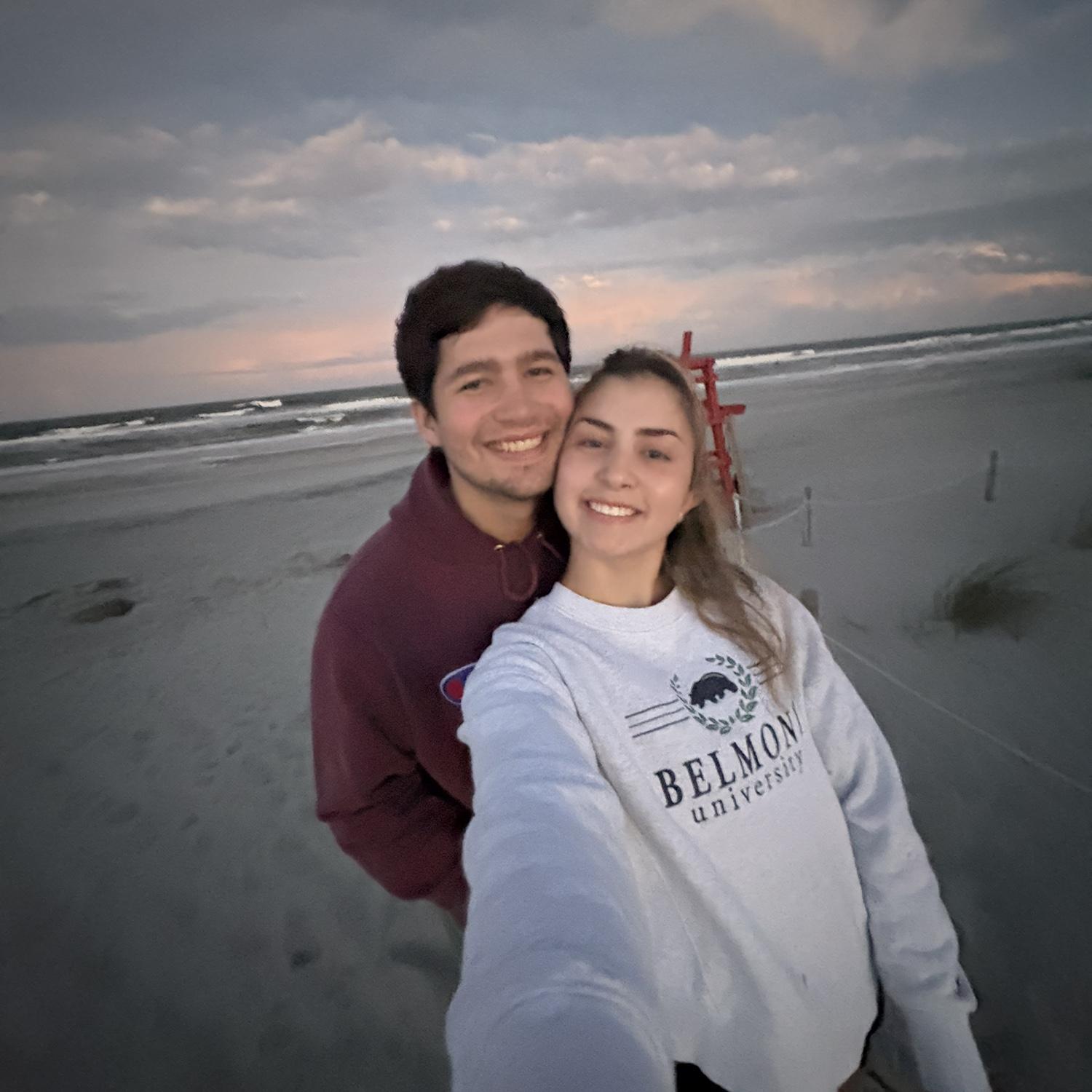 Walking on Atlantic beach in Jacksonville!