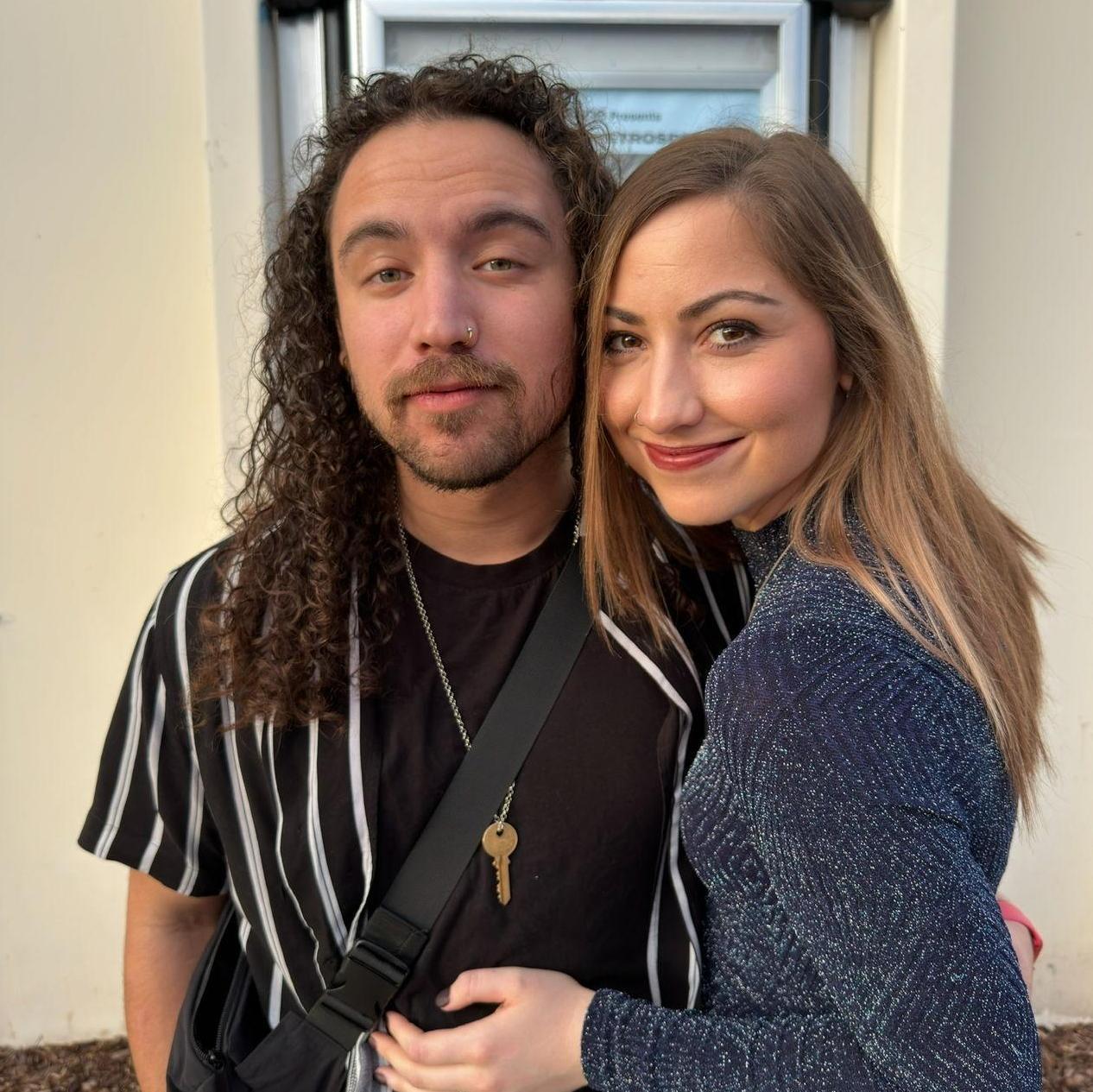 Us attending a movie premiere in Atlanta. Kate helped market the documentary being shown through her friend's social media marketing company.