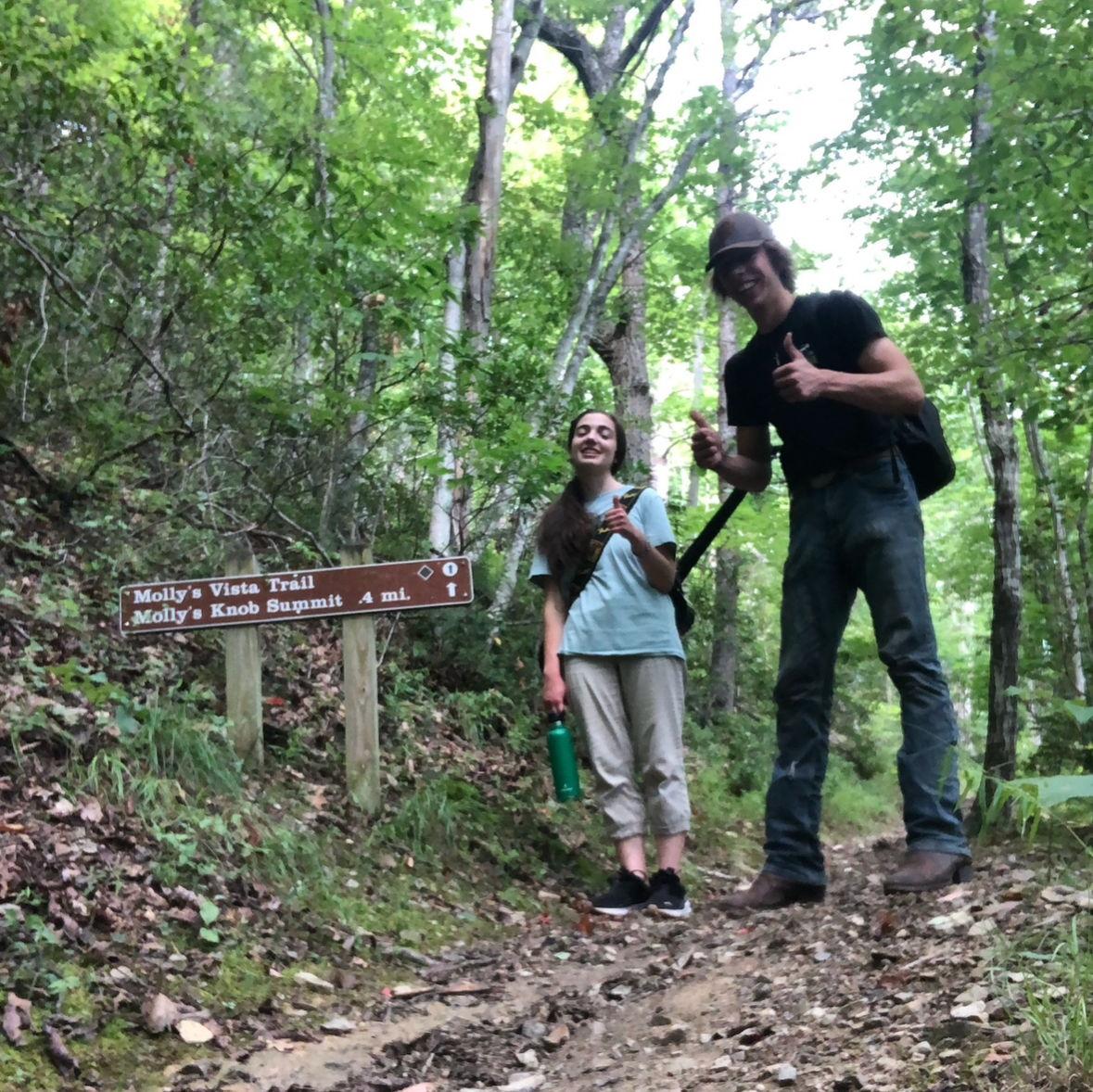 We made it to the top in the end!