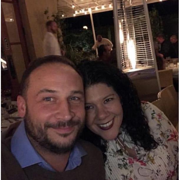 Enjoying a night out at Il Fornaio in Coronado.