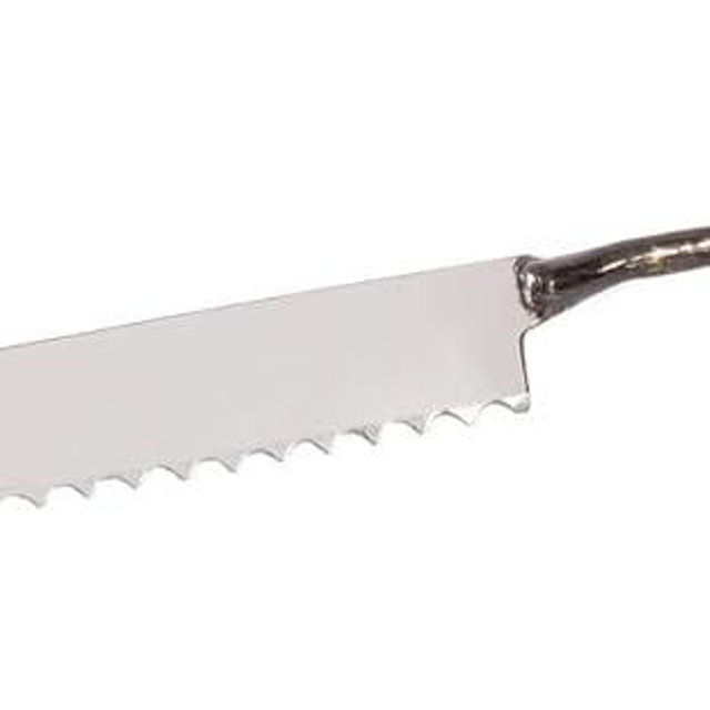 Yair Emanuel Challah Knife with Grape Branch Handle