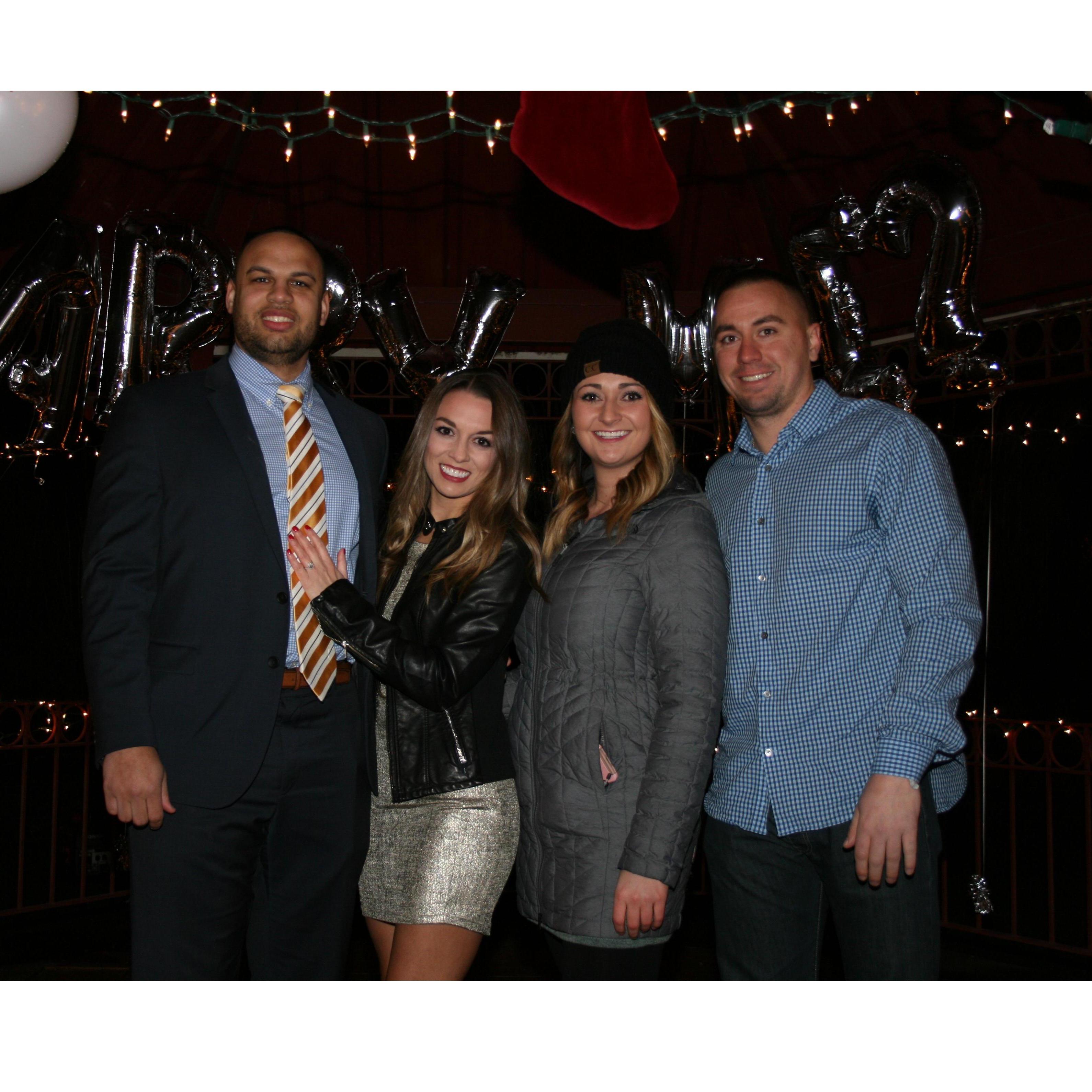 Loved having these two lovebirds there with us!