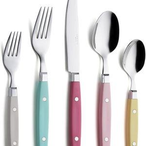 Silverware Set - (Pastel Mix, 20 Pieces)