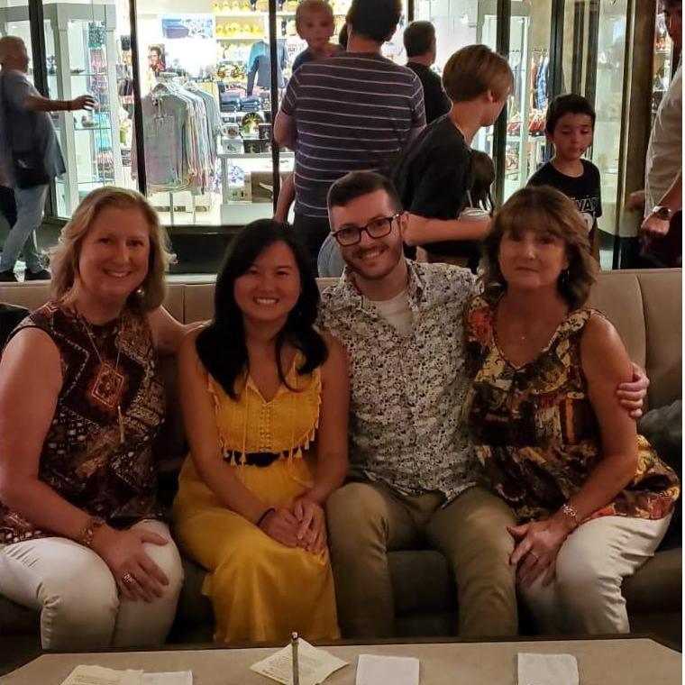 Visiting Chris's mom and aunts in Memphis
