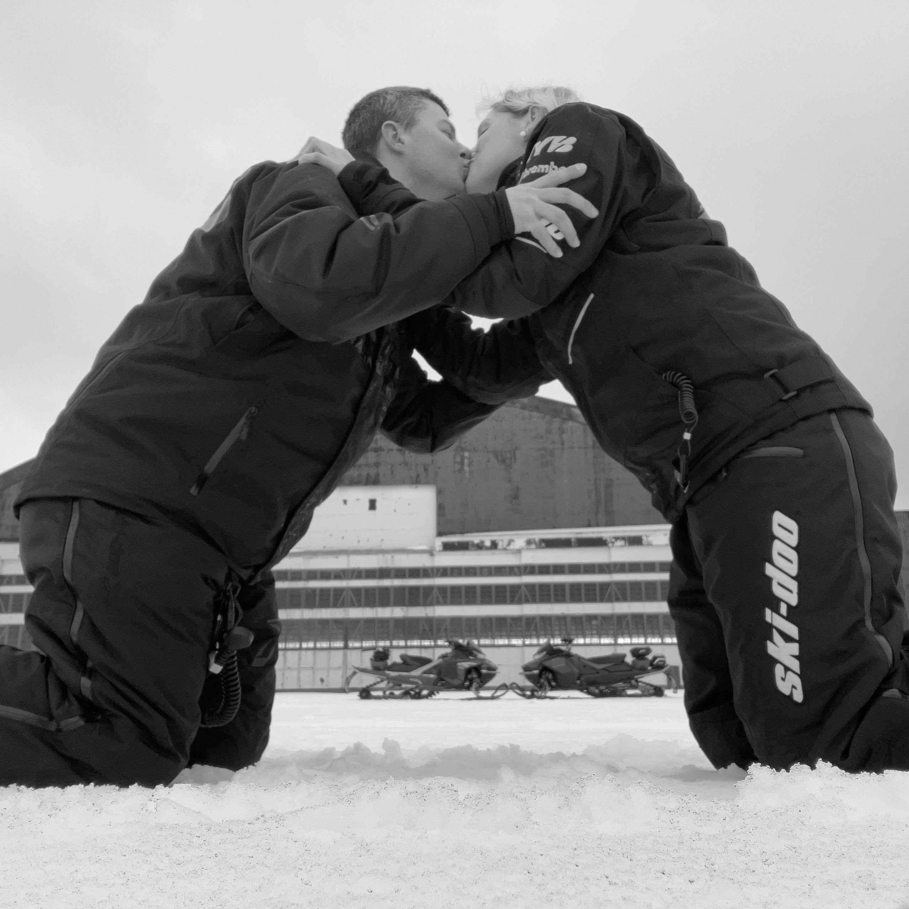 1st snowmobile trip to Maine