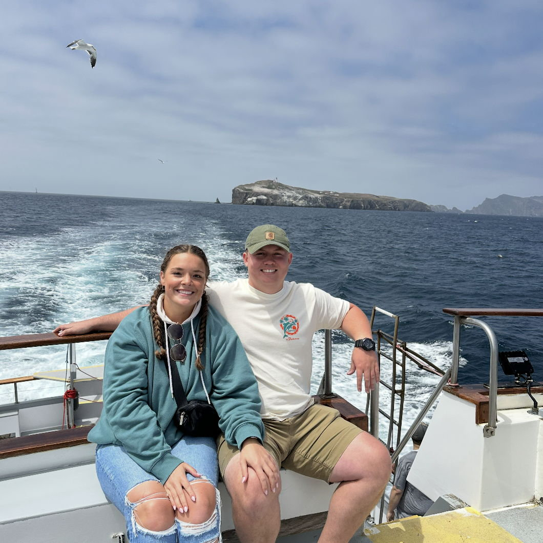 First trip to John's hometown – Ventura, California.