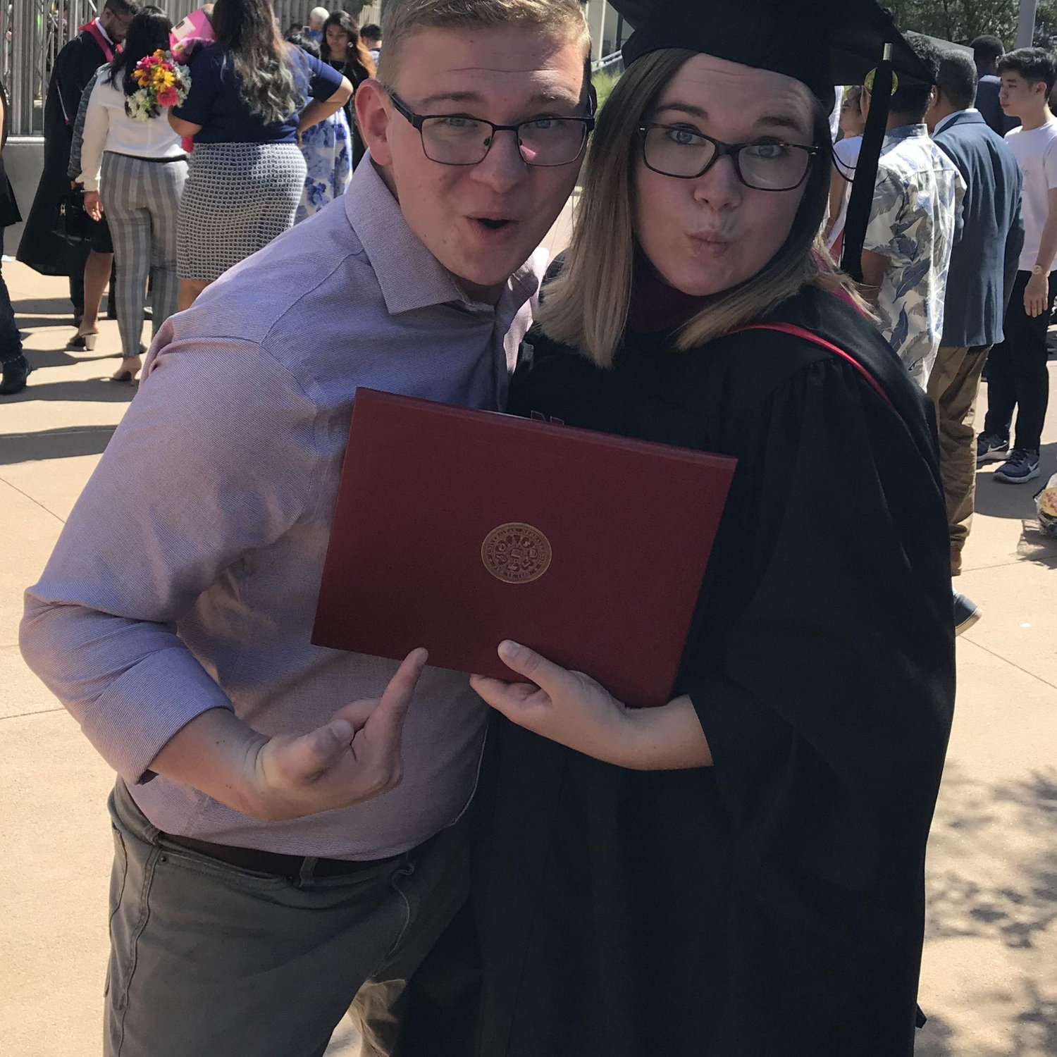 Abby earned her Master of Science in Speech-Language Pathology at the University of Nebraska-Lincoln in August 2019!