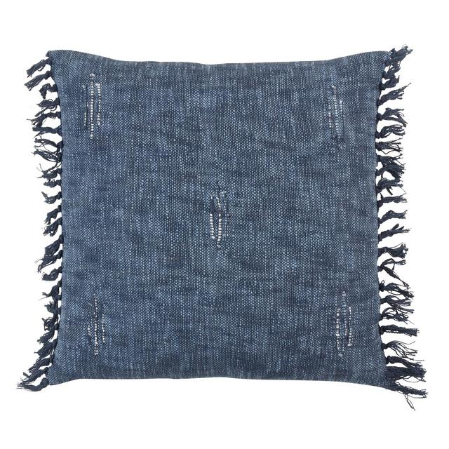 Saro Lifestyle Poly-Filled Stitched Line Throw Pillow