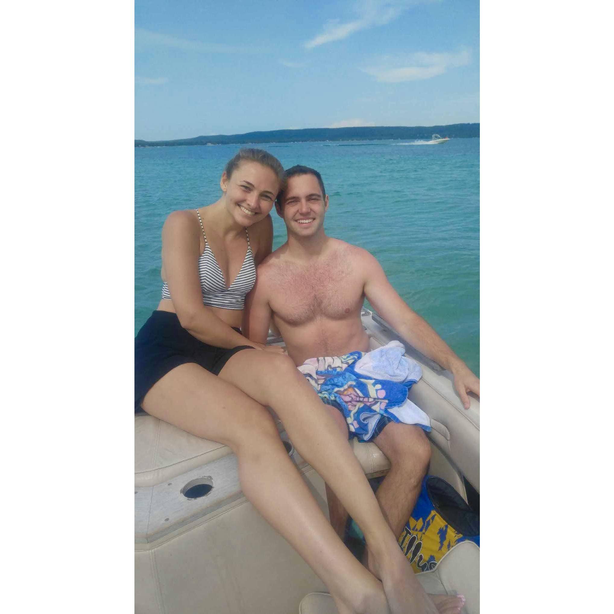 August 2017 - my first trip to Glen Arbor, MI (Matt's home away from home)