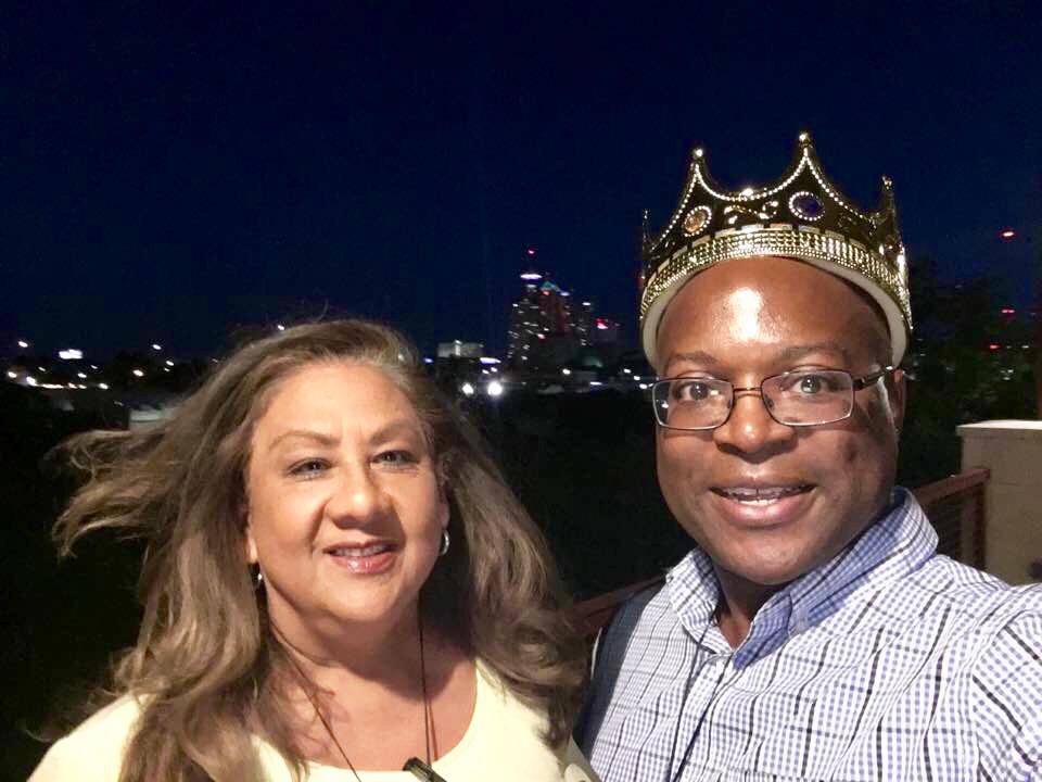 Me with my very good friend Mary!