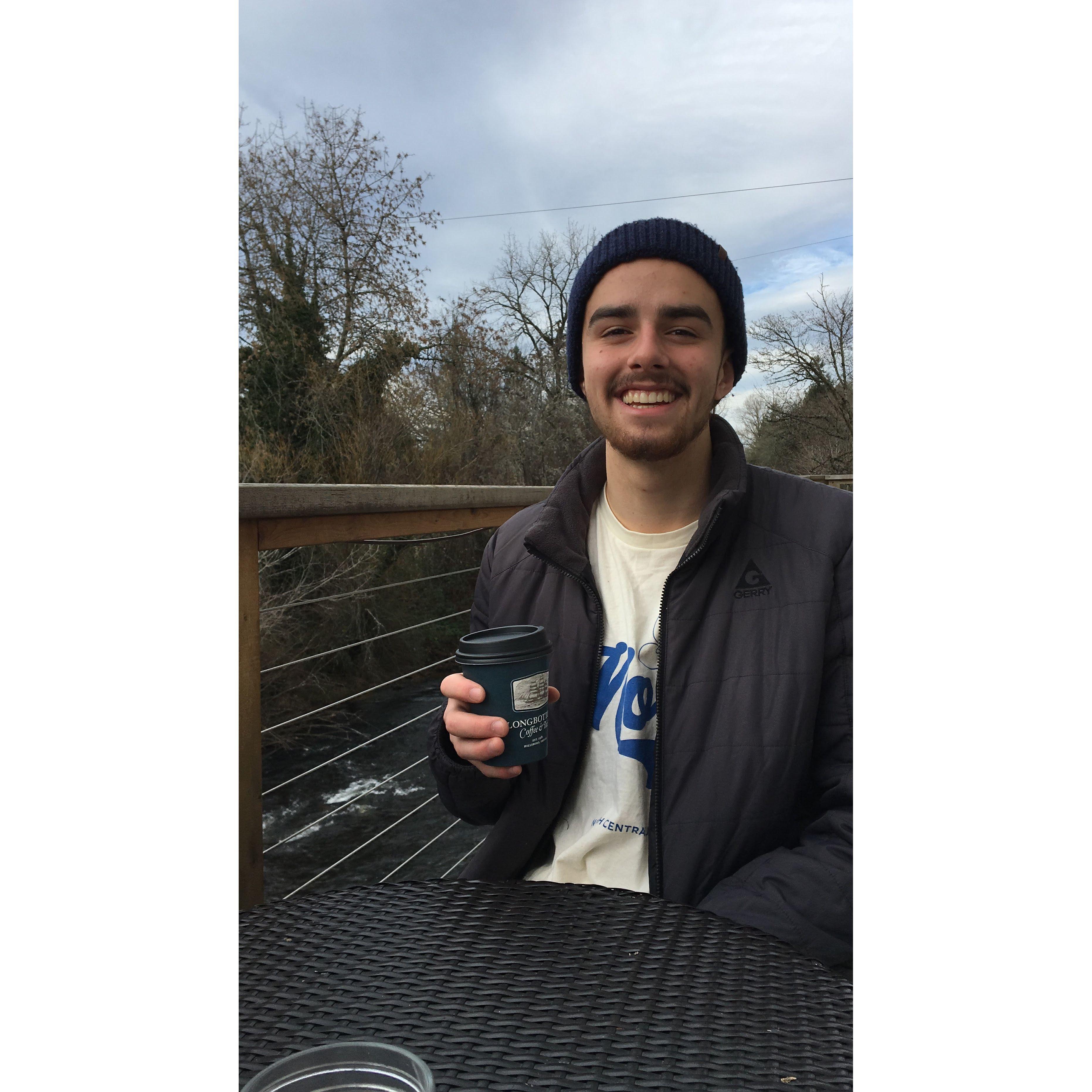 The morning after we first said "I love you"- Jan. 3, 2020- Silverton, OR