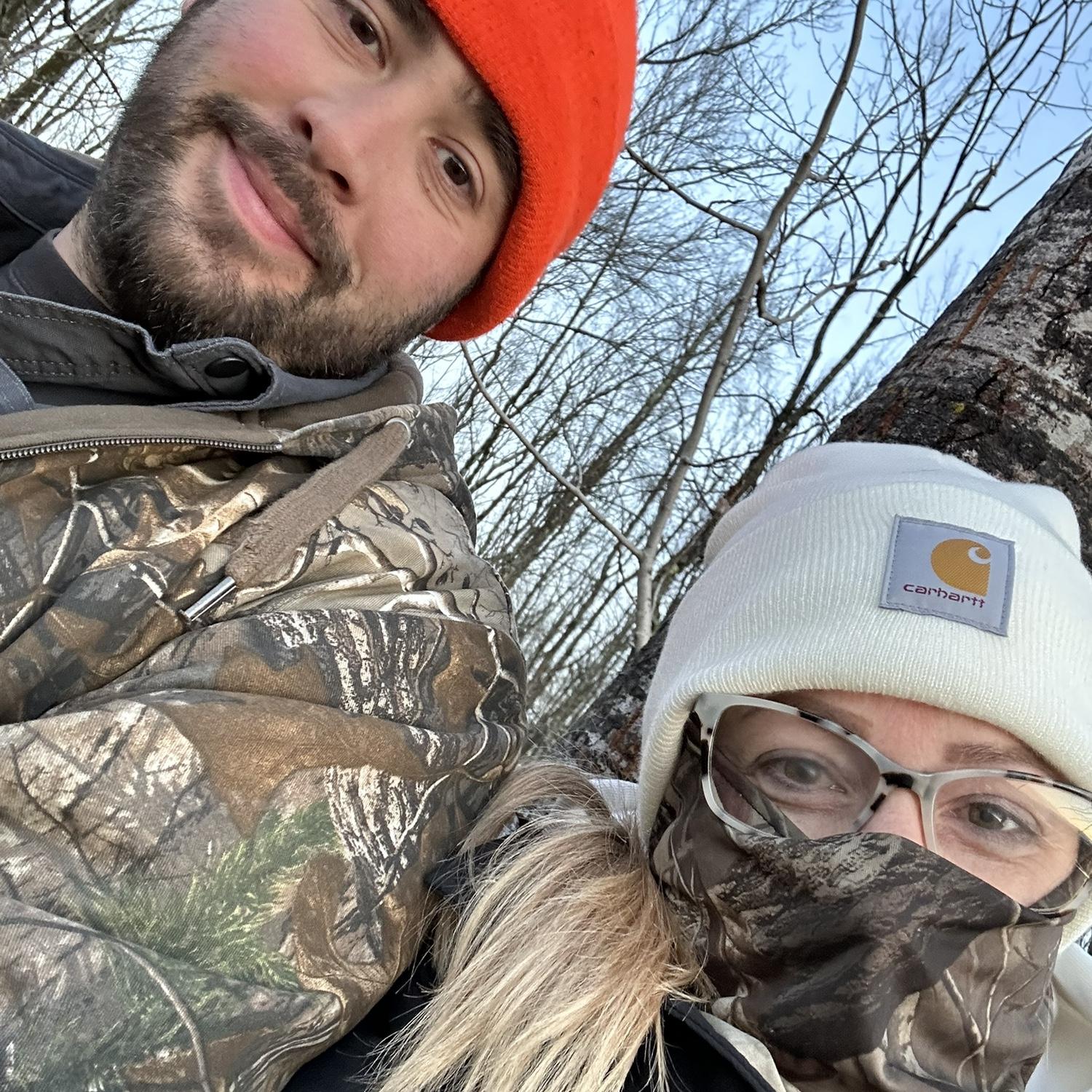Ashley’s first time deer hunting!