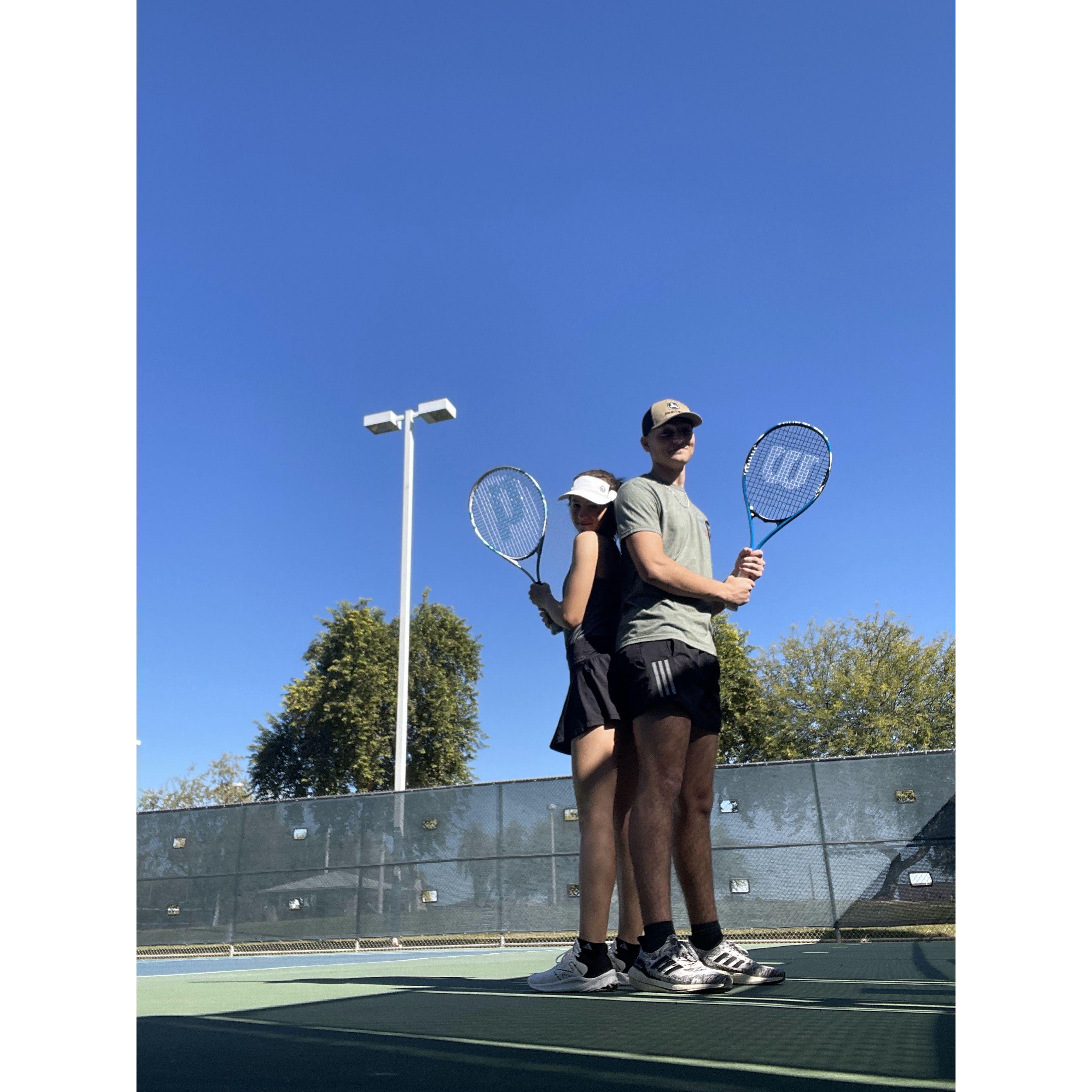 Finding out we suck at tennis
