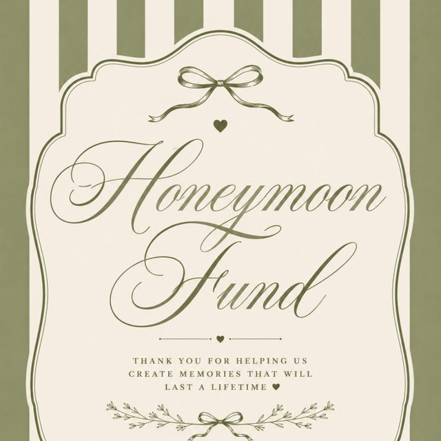 Honey moon fund🦢