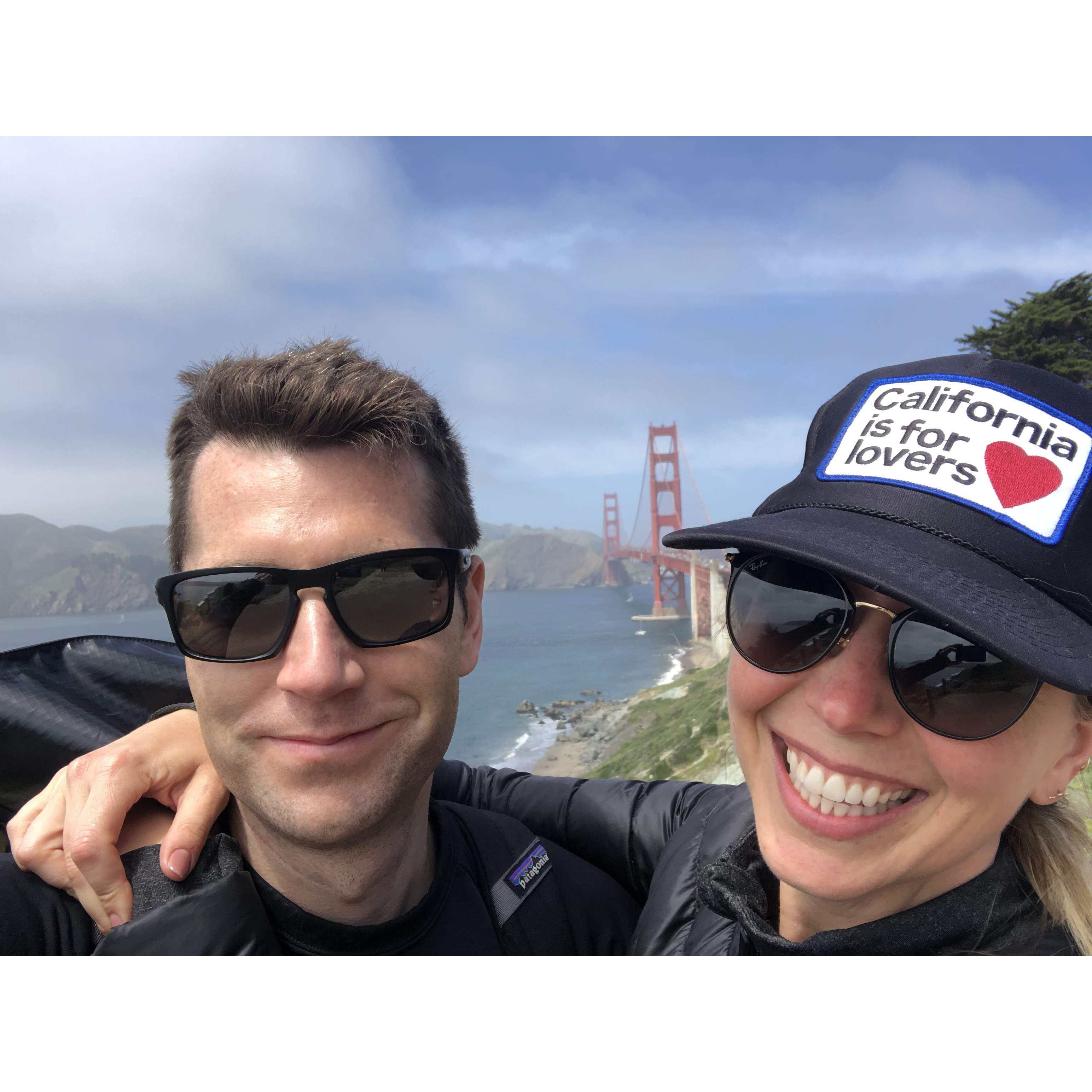 Apr 2019 - Batteries to Bluffs hike in San Francisco