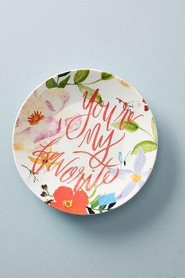 Shannon Kirsten Conversation Dessert Plate