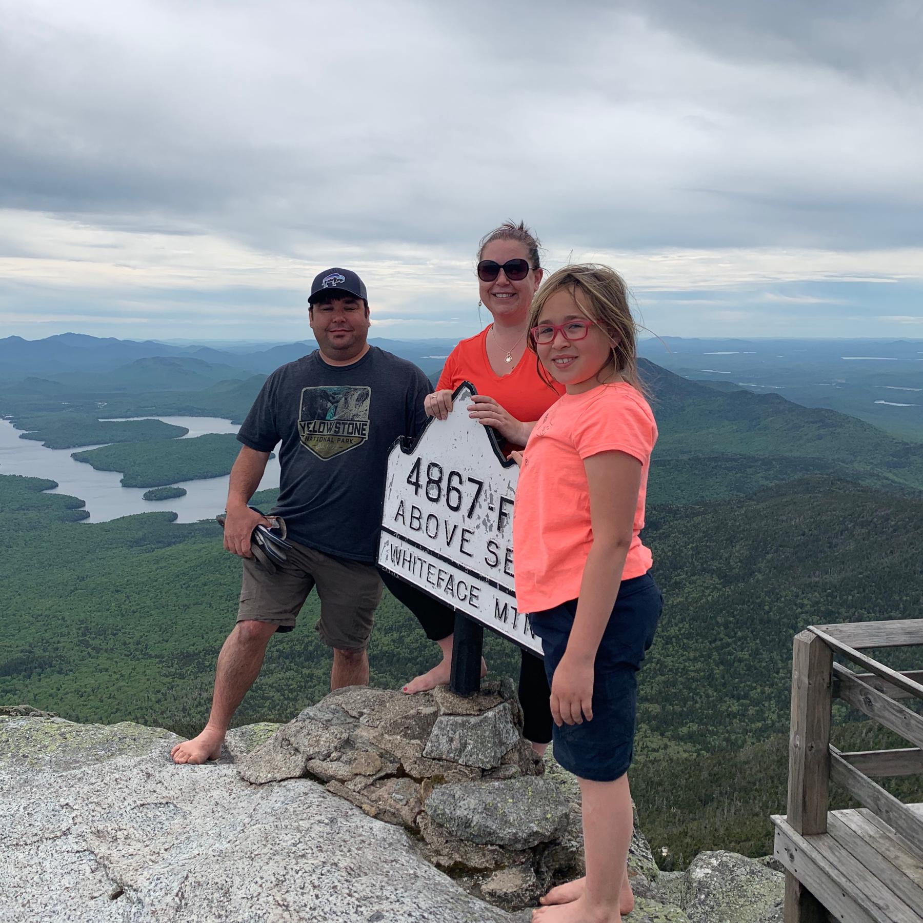 Exploring Whiteface Mountain in the Adirondacks.