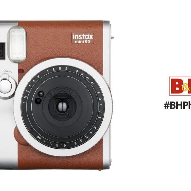 FUJIFILM INSTAX Mini 90 Neo Classic Instant Camera (Brown)