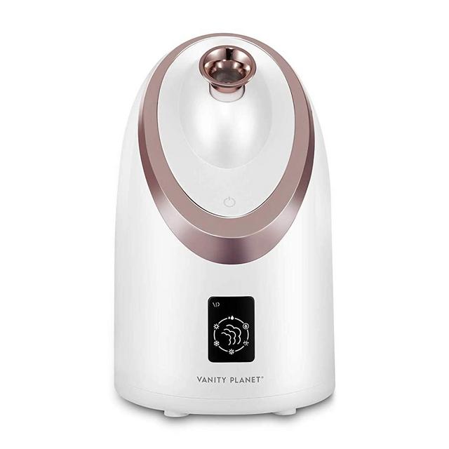 Vanity Planet Senia Hot and Cold Facial Steamer - Aromatherapy Facial Steamer with Smart Steam Technology - 6 Customizable Beauty Modes to Unclog Pores and Deep Cleaning
