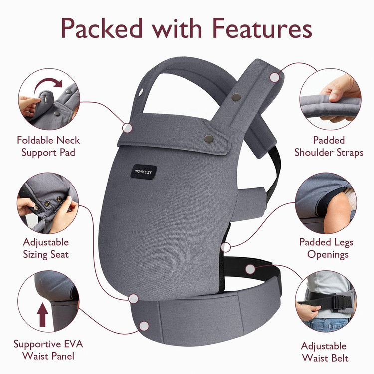 Momcozy, 3-in-1 PureHug Baby Carrier | Zola Baby