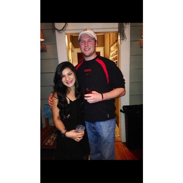 Hilltop Christmas party! We were still "friends" here :)